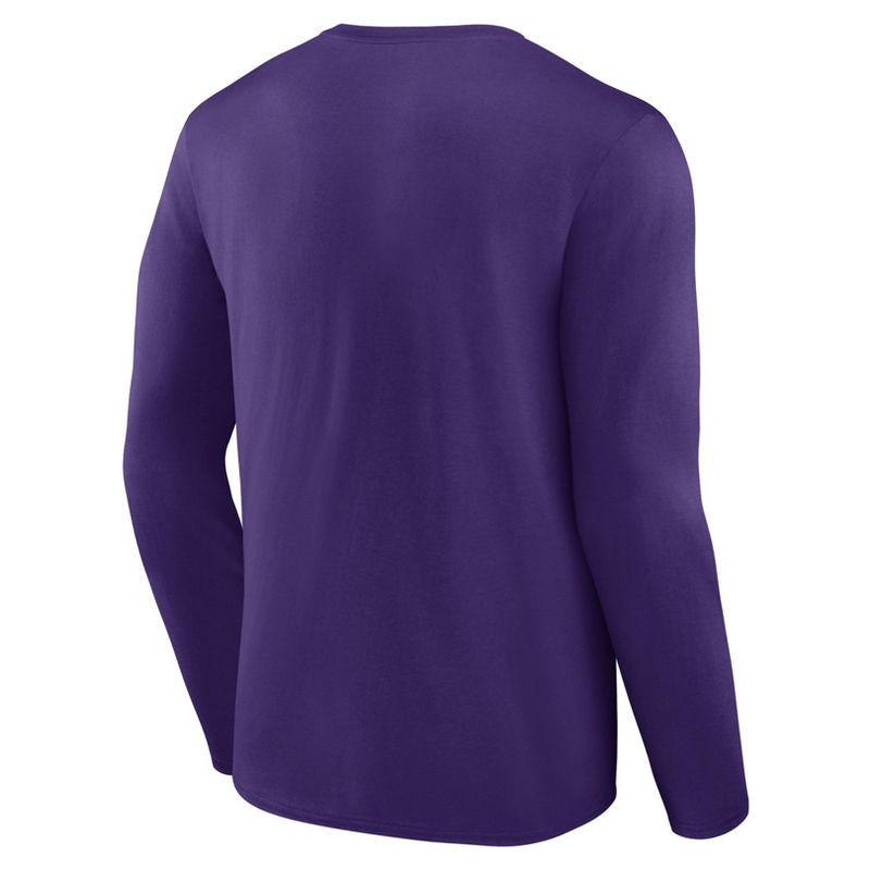 NCAA LSU Tigers Men&#39;s Chase Long Sleeve T-Shirt, 3 of 4