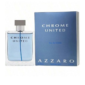 Chrome United By Azzaro Men Bergamot, Coriander , Violet Leaf , Black Tea, White Musk Edt Spray 3.4 Oz - 1 of 1