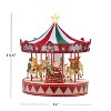 Mr. Christmas Animated LED Vintage Carousel Musical Christmas Decoration - image 4 of 4