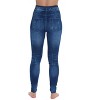 Just Love Women's Denim Wash Leggings - Stretchy and Comfortable Skinny Pants - 3 of 3