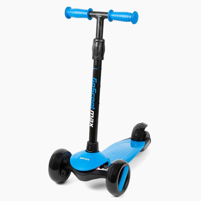 New Bounce GoScoot Max Scooter for Kids, 3 Wheel Kick Scooter, Adjustable Handle, 1 of 8