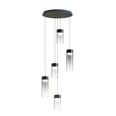 ET2 Lighting Highball 5 - Light Pendant in  Gunmetal