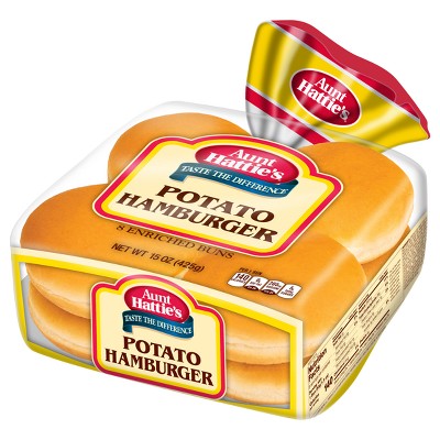 Aunt Hattie's Potato Ham Buns - 15oz/8ct