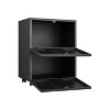 NicBex Mobile File Cabinet with Double Door,Office Cabinet with Metal Handles and Casters,Modern Cabinet,Filing Cabinets for Home Office - 2 of 4
