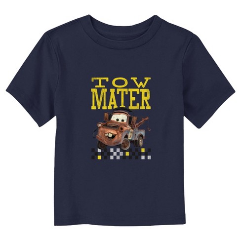 Cars Tow Mater Distressed  T-Shirt - Navy Blue - 3T - image 1 of 3