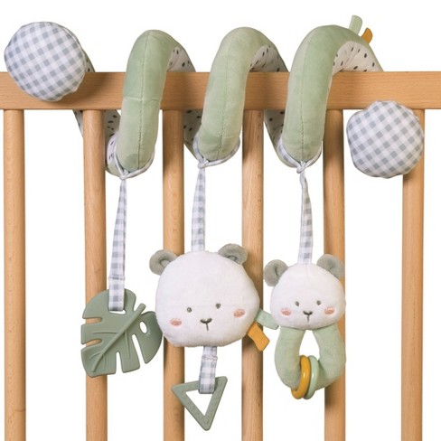 Saro Sensory Sweet And Fun Rattle Spirals Toy - Mint : Target