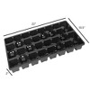 SUNPACK 22" x 10.5" Heavy Duty 32-Cell Carrying Tray, Black, 2" - 3 of 3