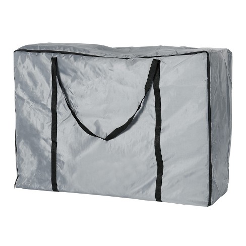 1pc Mesh Laundry Bag, White Portable Shoe Laundry Bag For Household