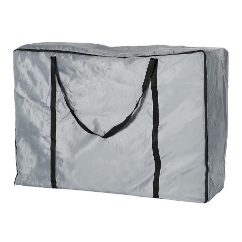 5pcs Black Gift Bag, Portable Plastic Storage Bag, For Party