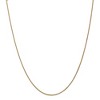 Black Bow Jewelry 1.2mm 14k Yellow Gold Solid Wheat Chain Necklace - 3 of 4