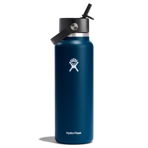Hydro Flask Wide Mouth Flex Straw Bottle - 1 of 3