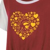 NCAA USC Trojans Girls' White Tie T-Shirt - 3 of 3