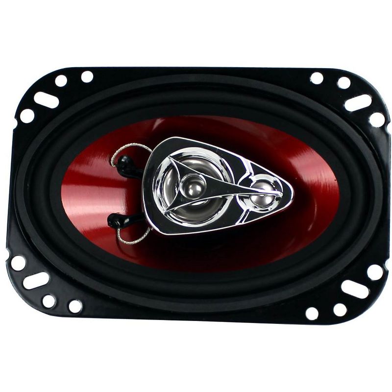 BOSS CH4630 4"x 6" 3-Way 500W Car Audio Coaxial Speakers Stereo 4 Ohm (2 Pairs), 4 of 7