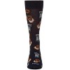 Memoi Men's Bagel Shop Bamboo Blend Crew Socks - 2 of 4