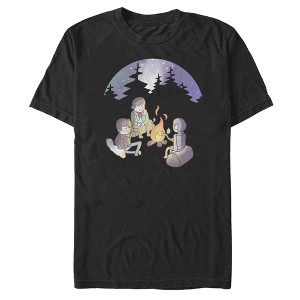 Men's Star Trek V: The Final Frontier Cartoon Campfire Marshmallows T-Shirt - 1 of 4