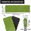 POWERLIX Ultralight Sleeping Pad with Inflating Bag, Compact Hiking & Camping Mat - 2 of 4