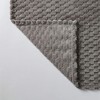 Kate Aurora Leylani Ultra Soft & Plush Luxurious Accent Throw Blanket - 50 in. W x 60 in. L - Silver - 3 of 4