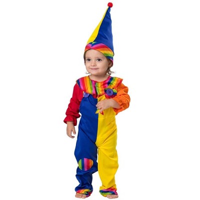 Dress Up America Clown Costume For Toddlers - Toddler 2 : Target