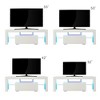 INFURNIC TV Stands and Consoles Modern Entertainment Center with Large Storage Cabinet for Living Room Bedroom, White, 55.12"*16.54"*5.91" - 2 of 4