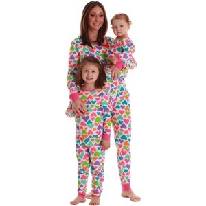 Just Love Mommy and Me Pajamas - 100% Cotton Mother Daughter - Womens & Girls PJ Sets - 1 of 3