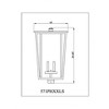 Z-Lite Seoul 4 - Light Post Light in  Black - 4 of 4