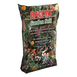 Michigan Peat Company BACCTO Garden & Potting Soil with Peat Moss for Plants, Vegetables, Landscape, Trees, and Shrubs, 1 Cubic Foot - 1 of 1