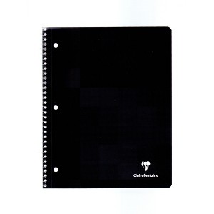 Clairefontaine Classic Wirebound Notebooks, 8 1/2 In. X 11 In., Ruled With Margin, 3-Hole Punched, 90 Sheets - 1 of 1