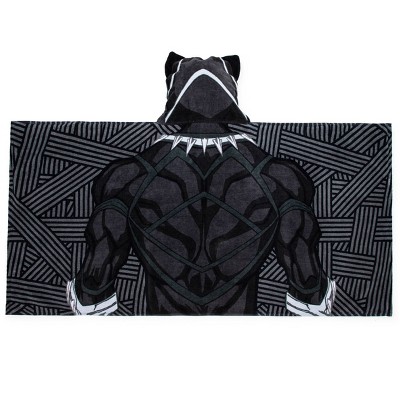 Black Panther Kids&#39; Hooded Towel_3