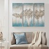 MAYEERTY Heavily Embellished 3-piece Canvas Interior Wall Decoration - 2 of 4