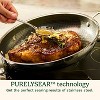 Cuisinart 6pc (8" ,10"and 12") FusionPlus Stainless Steel Skillet Set with Lids - 3 of 4