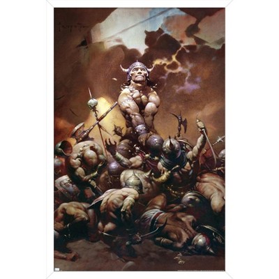 Trends International Frank Frazetta Destroyer Framed Wall Poster   GUEST Cc752996 7051 47ff 952d C34b46ad3e70