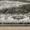 Oriental Weavers Chamberlain CH05C Charcoal / Ivory Indoor Area Rug - 3'3" x 5' - 4 of 4