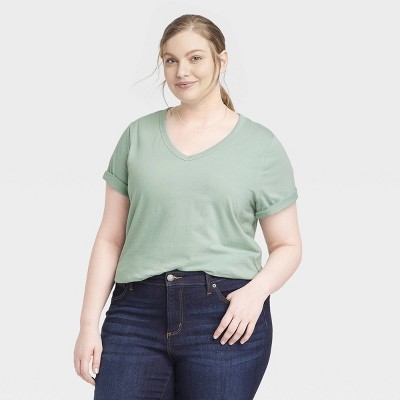 Women's Short Sleeve V-Neck T-Shirt - Universal Thread™