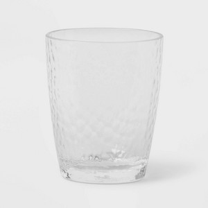 Plastic Textured Short Tumbler 13oz - Threshold™: Reusable BPA-Free Acrylic Drinkware, Dishwasher-Safe, Cold Beverages - 1 of 3