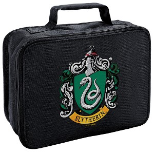 Harry Potter Slytherin Crest Insulated Soft Sided Lunch Box - 1 of 4