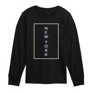 Boys' - Instant Message - RWB New York Long Sleeve Graphic T-Shirt - 1 of 4