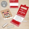 Big Dot of Happiness Jolly Santa Claus - DIY Assorted Christmas Party Cash Holder Gift - Funny Money Cards - Set of 6 - 2 of 4