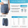 CARER 3-pack Washable Mens Incontinence Boxer Briefs Reusable Medium Absorbency Leak Proof Underwear for Men's Bladder Leakage - 3 of 4