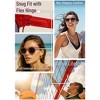 Leafael Polarized Sunglasses Women's Trendy Two Tone Design, UV400 100% Protection, Retro Square Frame, Lifestyle & Active - 2 of 4