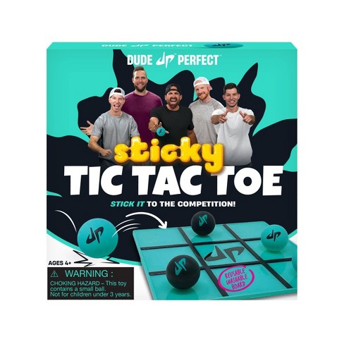 Dude Perfect Sticky Tic Tac Toe Game Target