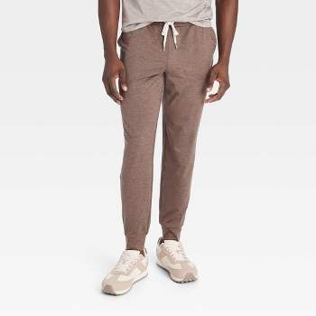 Men's Heavy Waffle Joggers - All In Motion™ Brown S : Target