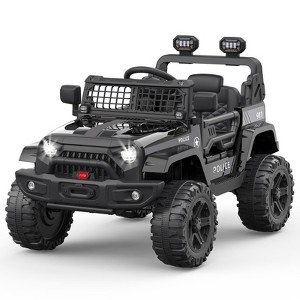 12V Kids Ride On Truck, Toddlers Battery Powered Electric Vehicle with Remote Control, Ride On Toy Car with 3 Speeds, Music for Boys Girls 3-10 - 1 of 4