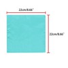 INSPIRE CHIC Men's Wedding Party Solid Color Self-Folded Pocket Squares - 3 of 4