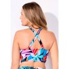 Swimsuits for All Women's Longline High Neck Bikini Top (Plus Sizes Available) - 3 of 4