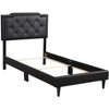 Passion Furniture Deb Jewel and Tufted Twin Panel Bed - 3 of 4