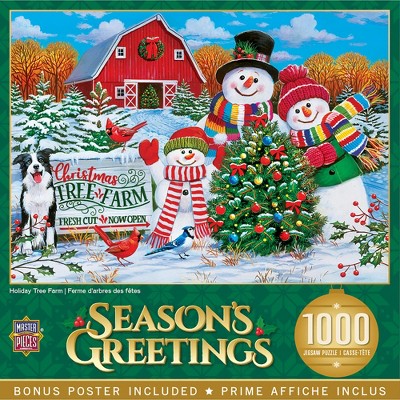 MasterPieces - Holiday - Holiday Tree Farm 1000 Piece Puzzle