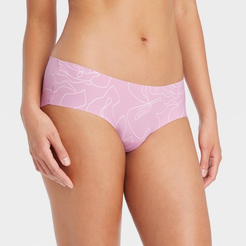 Women's Laser Cut Hipster Underwear - Auden™ Rose Pink Xs : Target