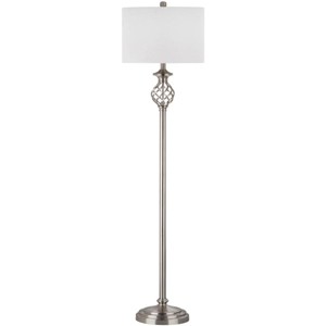 Sophia Floor Lamp - LIT4329 - Pewter - Safavieh - 1 of 4