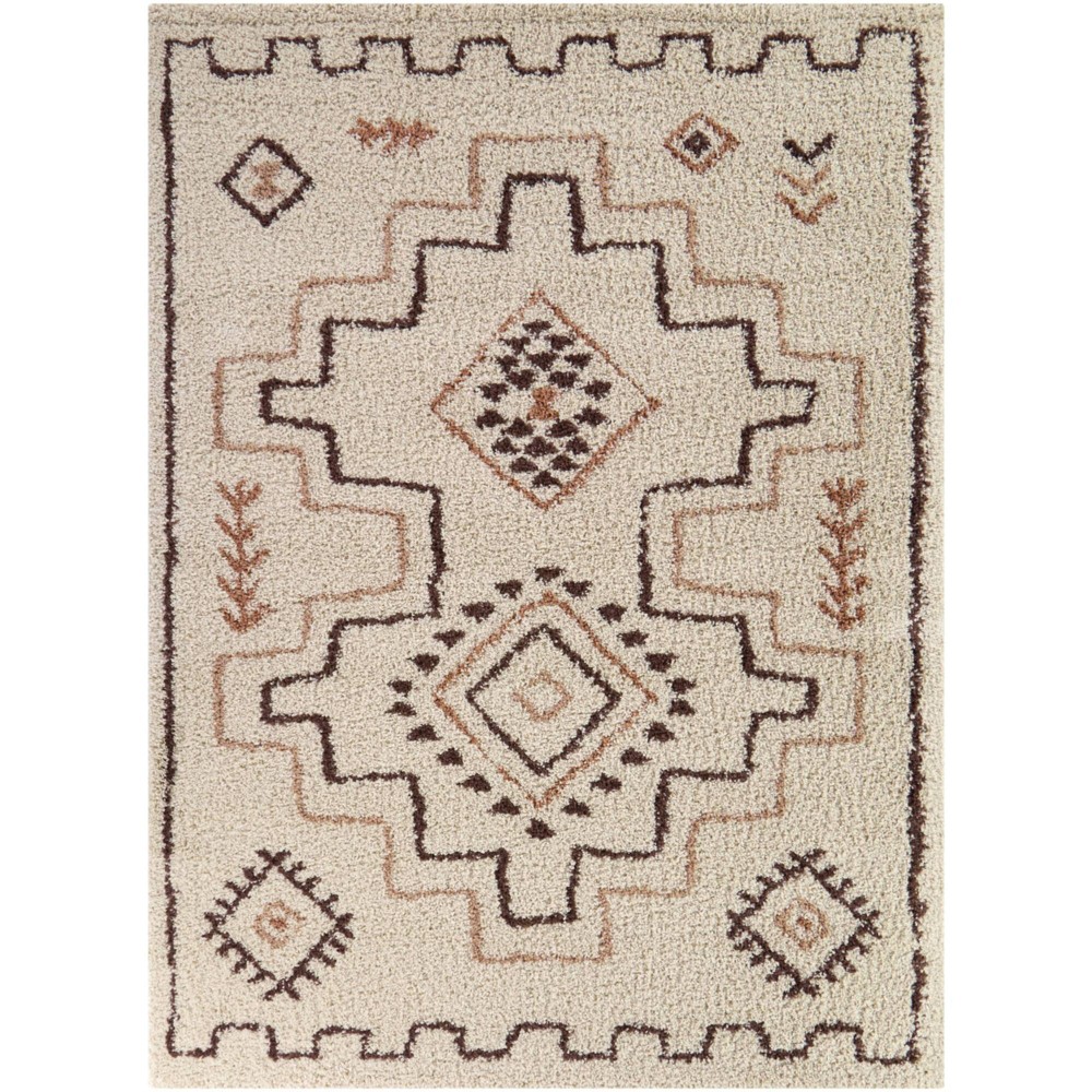 Photos - Area Rug Balta Rugs 7'10"x10' Lynceus Moroccan Plush Teen Rug Cream