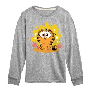 Boys' - Garfield - Baby Garfield Paws And Stars Long Sleeve Graphic T-Shirt - 1 of 4